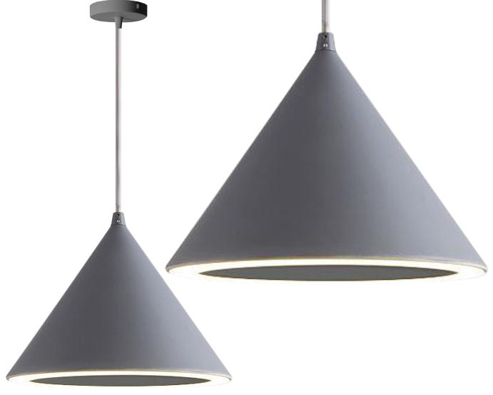 CONE LED GRAY