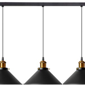 LAMP PORTO BLACK 3CP