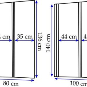 BATHTUB SCREEN REA AGAT 2 1004