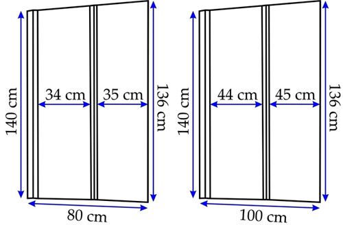 BATHTUB SCREEN REA AGAT 2 1004