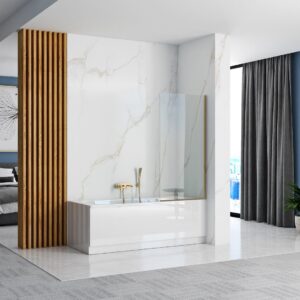 BATHTUB SCREEN REA ELEGANT GOLD 803