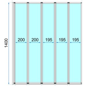 BATHTUB SCREEN REA IDEA 12010