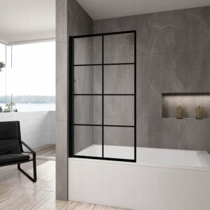 BATHTUB SCREEN REA LAGOS 1 70 BLACK1