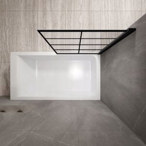 BATHTUB SCREEN REA LAGOS 1 70 BLACK2