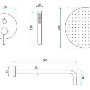 LUNGO L. GOLD BOXshower10