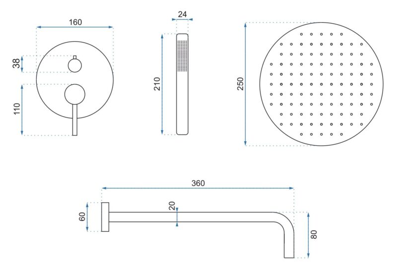 LUNGO L. GOLD BOXshower10