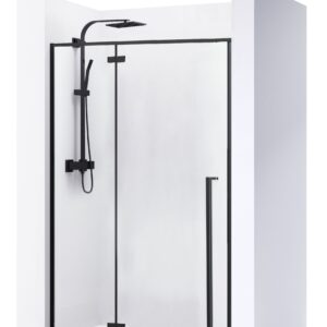 SHOWER DOORS FARGO BLACK MAT 120