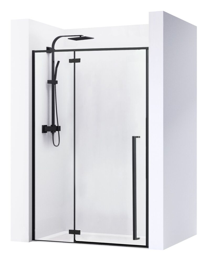 SHOWER DOORS FARGO BLACK MAT 120