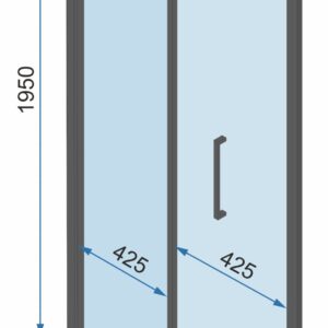 SHOWER DOORS RAPID FOLD 1006 scaled