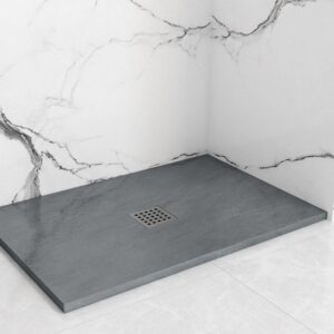 SHOWER TRAY GREY ROCK 80X1003