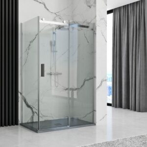 SHOWER TRAY GREY ROCK 80X1006