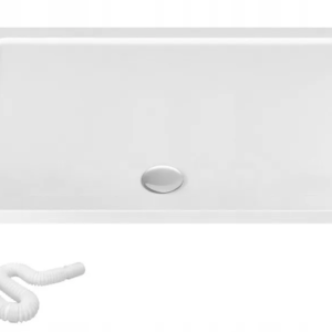 SHOWER TRAY REA SAVOY WHITE 80X100