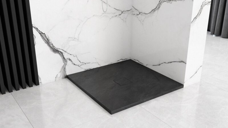 SHOWER TRAY REA STONE 90X904