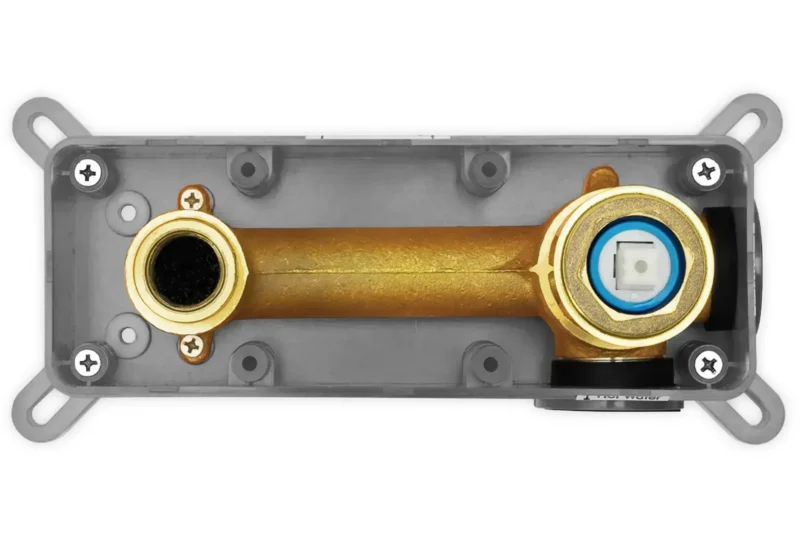 diamond 2 Kuldne süvistatav segisti Diamond, paigalduskarbiga