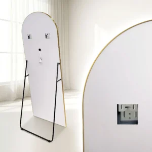 LED-peegel, harjatud kuld