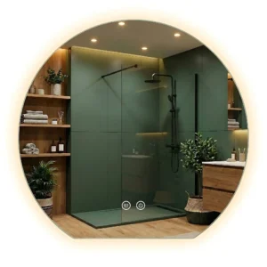 Led peegel, Half, 100cm