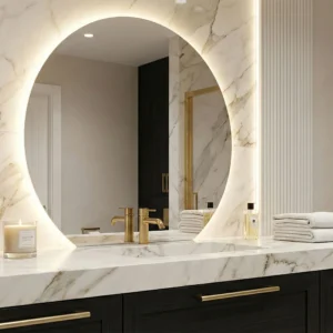 Led peegel, Half, 100cm