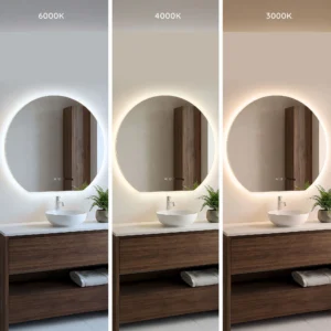 Led peegel, Half, 100cm