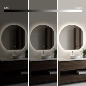 Led peegel, Half, 100cm