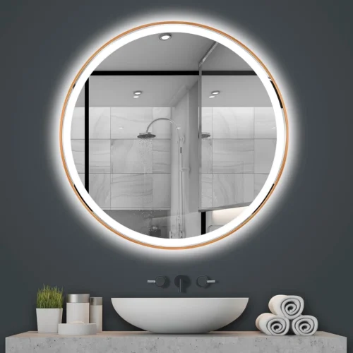 peegel2 LED peegel soojendusega, vaskviimistlus, 100cm