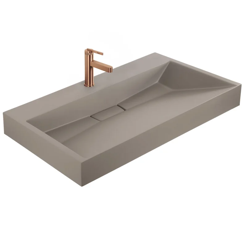 TAUPE  konglomeraat valamu, 100 cm